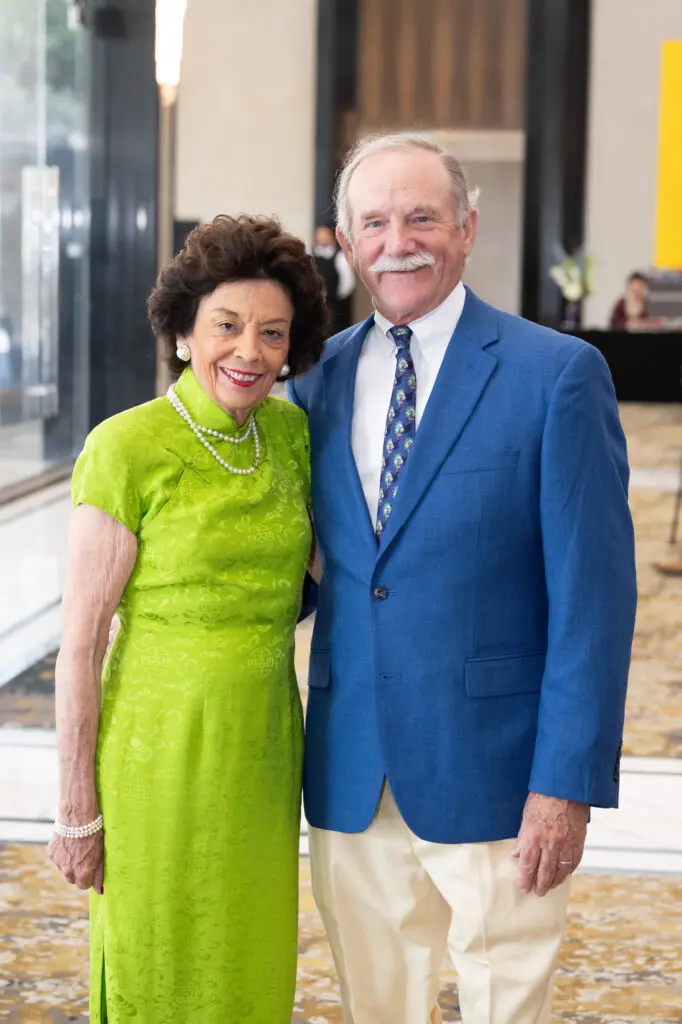 Kathy & Marty Goossen at Asia Society Texas’ inaugural Runway to Asia (Photo by Wilson Parish)