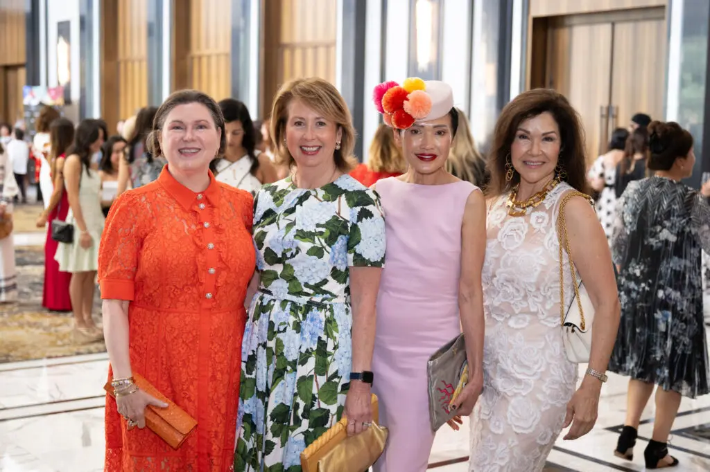 Shawn Stephens, Ileana Trevino, Duyen Nguyen at Asia Society Texas’ inaugural Runway to Asia (Photo by Wilson Parish)
