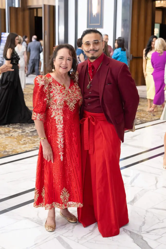 Terri Lee, Danny Nguyen at Asia Society Texas’ inaugural Runway to Asia (Photo by Wilson Parish)