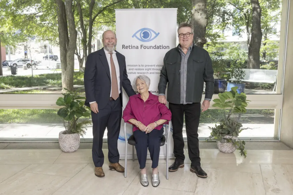 Dan Hunt, co-chair, Jamey Stonestreet, and Eric Stonestreet (Photo by Sylvia Elzafon and Thomas Garza)