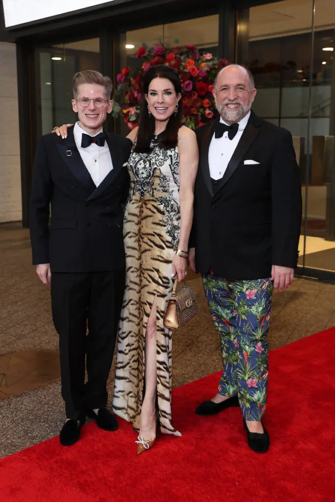 Daniel Irion, Karen Payne, Kirk Kveton at the Houston Symphony Wine Dinner & Collector's Auction (Photo by Priscilla Dickson)