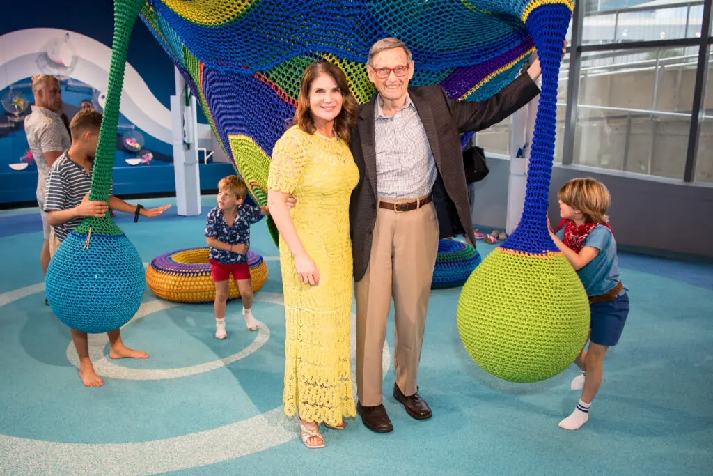 Dr. Linda Silver and Forrest Hoglund (Photo by Kelly Alexander Photography)
