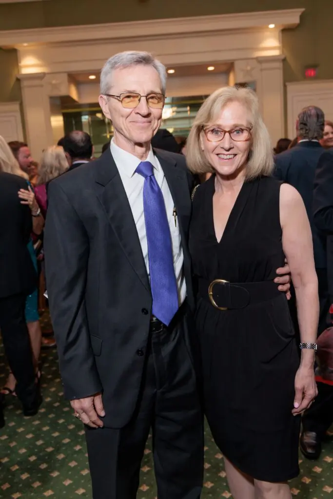Drs. Albert & Gigi Hergenroeder  at Convenant House Texas' 'Night of Broadway Stars' (Photo by Katy Anderson)