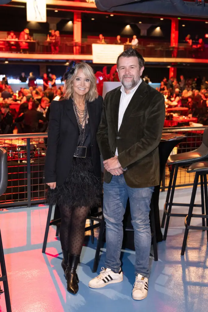 Elizabeth Fughum, Danny Rolp  at Victory's 'Moulin Rouge' gala (Photo by Wilson Parish)