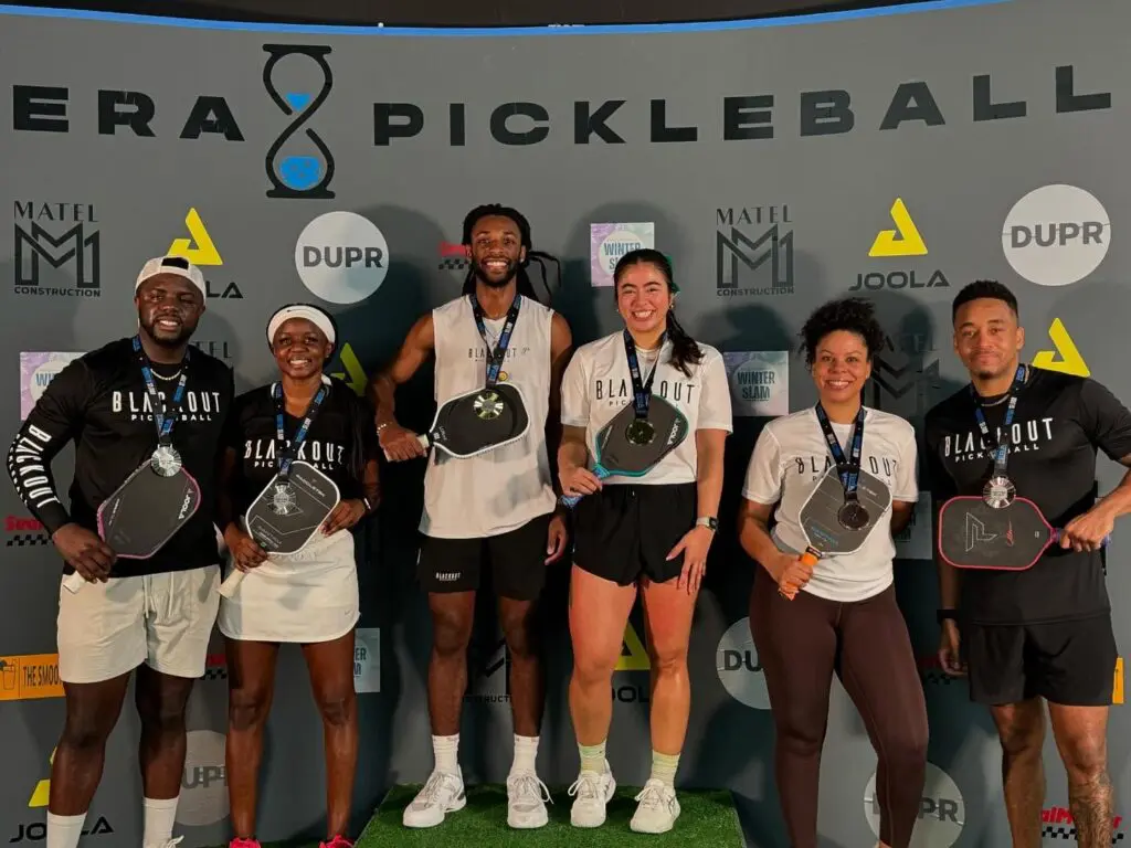 While known as a social sport, there are those who also take pickleball rather seriously. Check out these champions from Era Pickleball. (Photo courtesy of Era) 
