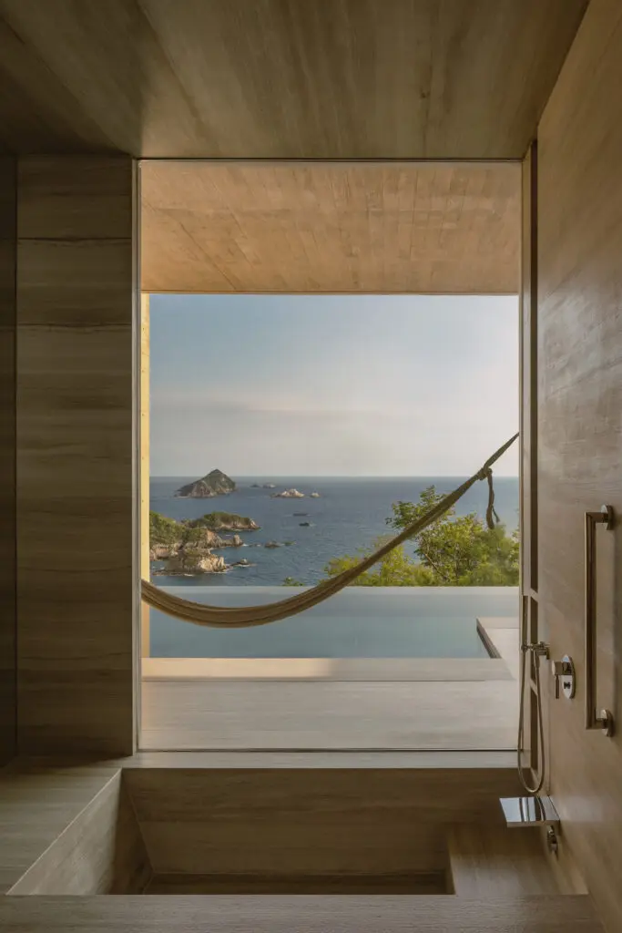 Private infinity pools and spacious bathtubs with ocean views make the cliffside suites the most coveted accommodations at this off-the-beaten-path Mexican resort. (Photo by Four Seasons Tamarindo)