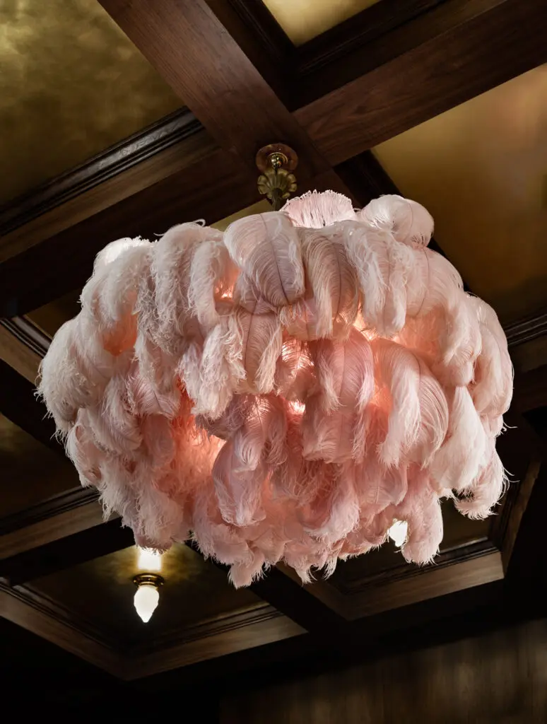 The main fixture in the Funny Library Coffee Shop is a stunning piece in itself.