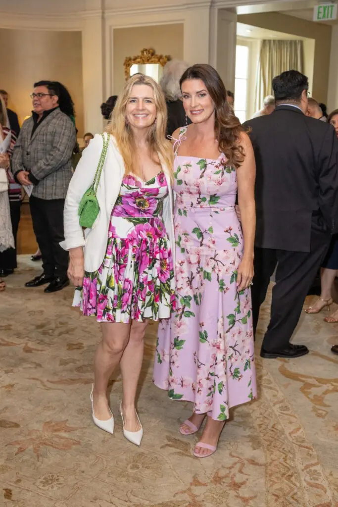 Heather Bulk, Jordan Seff at CanCare's Hope Survivor luncheon (Photo by Jacob Power)
