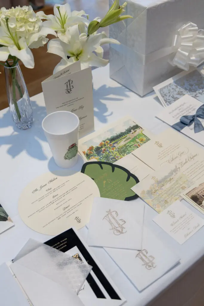 Experts say to start on stationery as soon as possible.