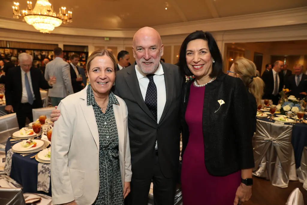 Isabel & Nacho Torres, Dr. Huda Zoghbi at Men of Distinction (Photo by Priscila Dickson)
