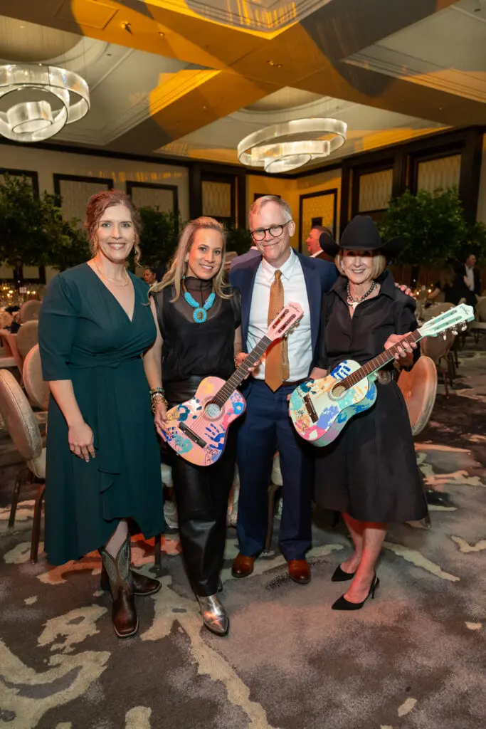 Jennifer Sanders, Kim Bernick, Dr. Will Parsons, Hetty Ball at the Texas Children's Hospital 'An Evening With Living Legends' (Photo by Jenny Antill)