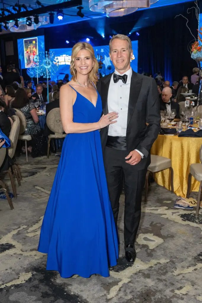 Jennifer & Brian Rayburn at the Make-A-Wish ball (Photo by Jacob Power)
