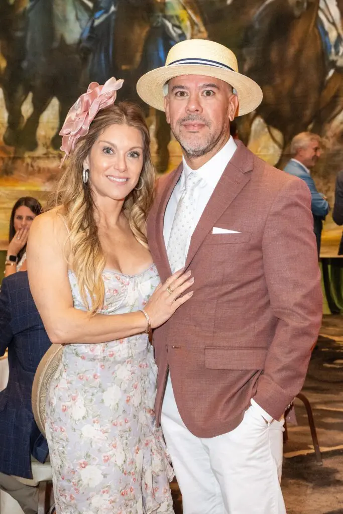 Jenny & James Zapata at Bo's Place 'Hats, Hearts & Horseshoes' benefit (Photo by Jacob Power)