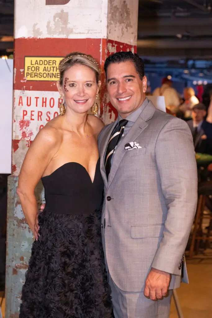 Jill Schoeder, Joshua Espinedo at Victory's 'A Night at theMoulin Rouge' gala (Photo by Wilson Parish)