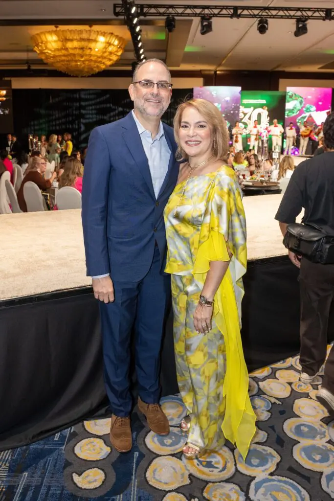 Jorge & Rosi Hernandez at the Latin Women's Initiative annual luncheon (Photo by Jacob Power)