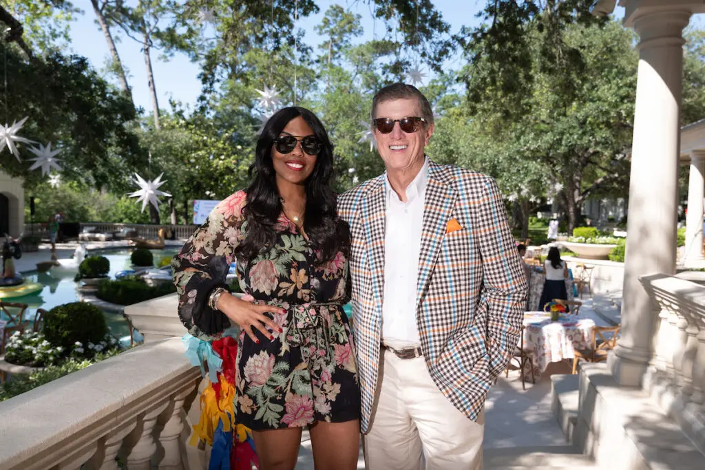 Kashay & Steve Crawford at Legacy's Cinco de Mayo fiesta.