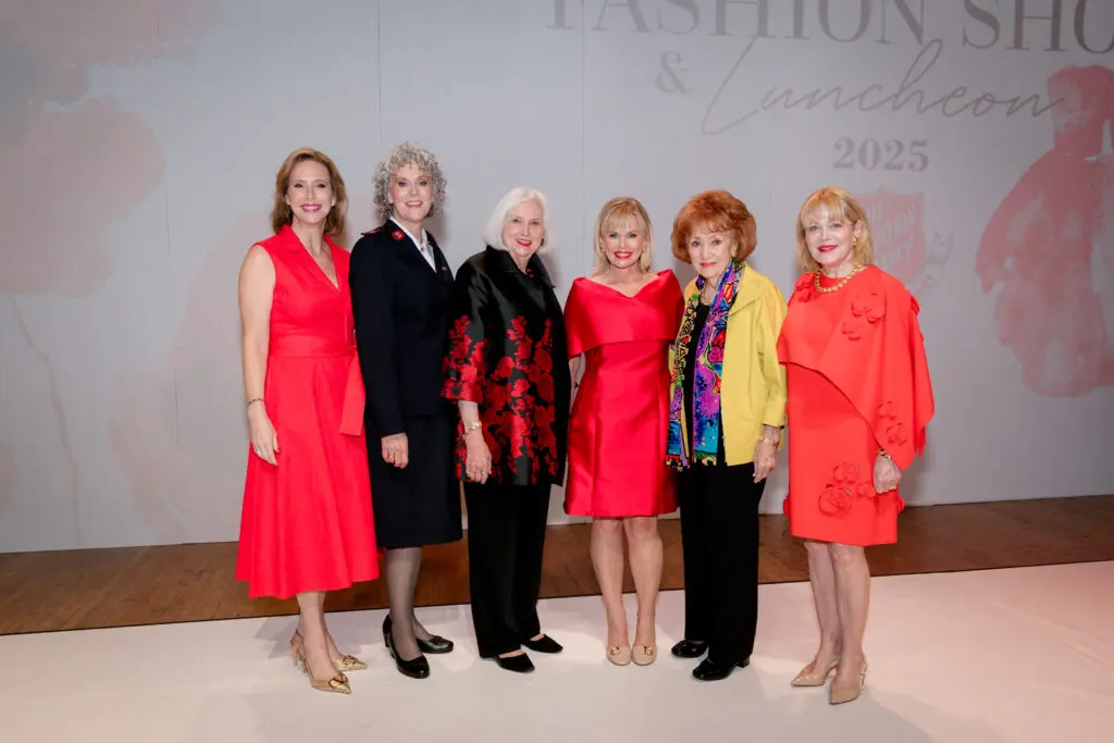 Laura Downing, Major Dawn McFarland, Toni Turner, Stacey Walker, Millie Cooper, and Louise Griffeth (Photo by The Salvation Army of North Texas)