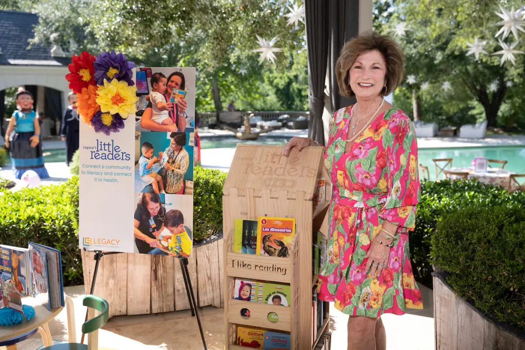Lisa Jakel at Legacy's Cinco de Mayo fiesta.