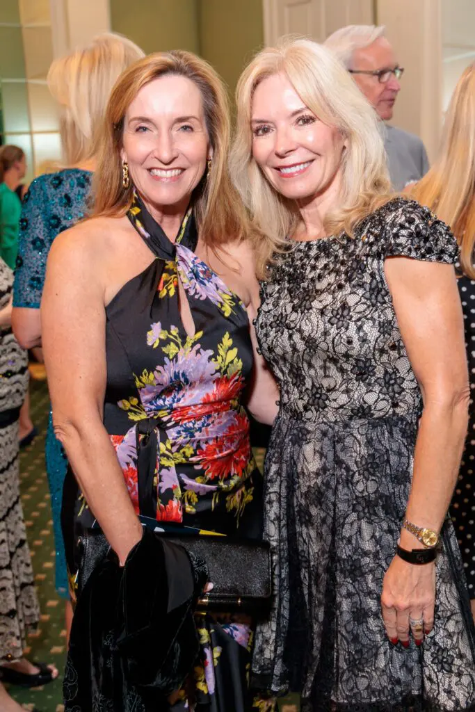 Lisa Sarvadi, Cheryl Boblitt King  at Convenant House Texas' 'Night of Broadway Stars' (Photo by Katy Anderson)