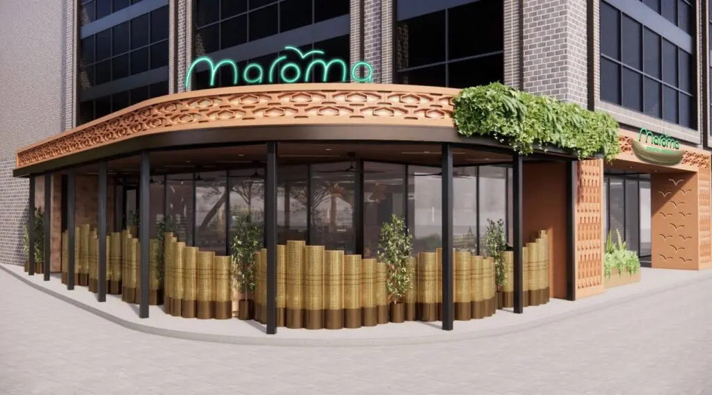 From Chef Omar Flores, Maroma will bring coastal Mexican cuisine to Dallas' Design District. (Courtesy rendering)