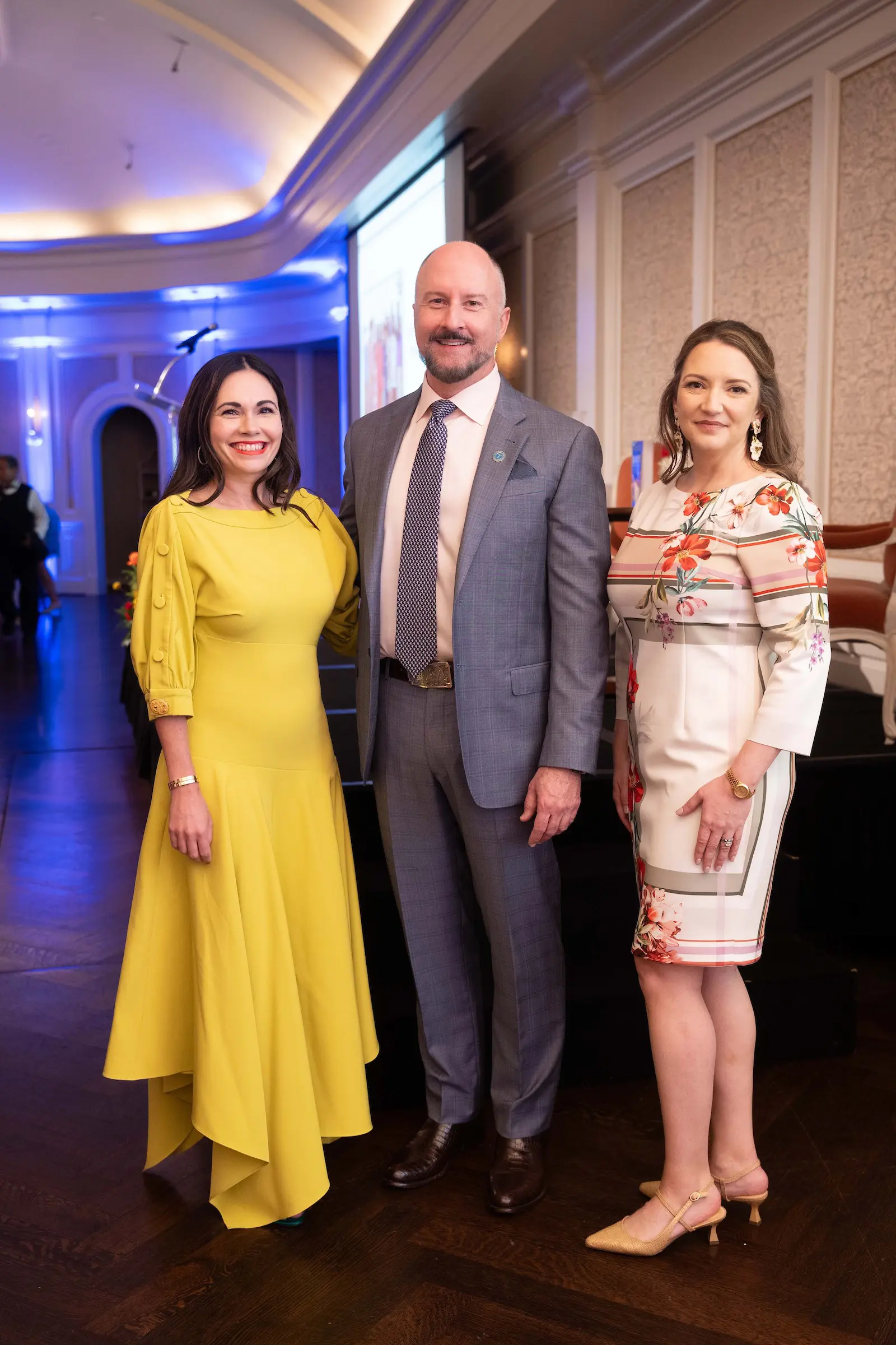 Michele Leal Farah, Tony Bradfield and Darcie Wells photo by Daniel Ortiz