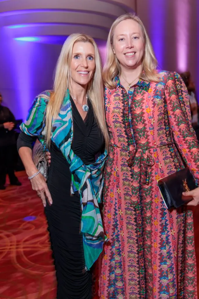 Michelle Smith, Elizabeth Mann  at Convenant House Texas' 'Night of Broadway Stars' (Photo by Katy Anderson)