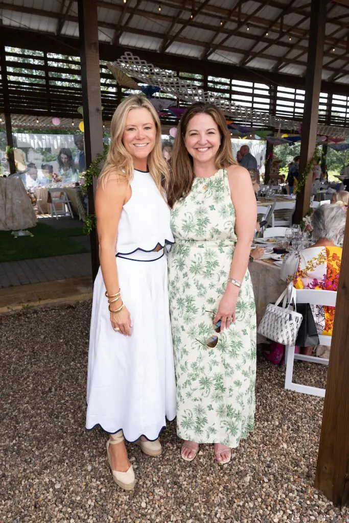 Monica Bickers, Susan Willburn  at Recipe for Success' Fashion in the Fields fundraiser ((Photo by Daniel Ortiz)