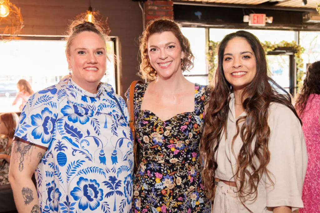 Moriah Buttermore, Meghan Kaden, Samantha Alvarez at the Dress for Success Women of Wardrobe Spring Fling. 