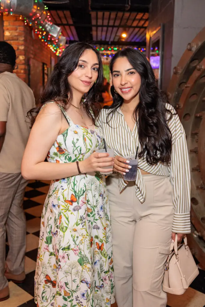 Nila Munawar, Saher Dasani at the Dress for Success Women of Wardrobe Spring Fling. 