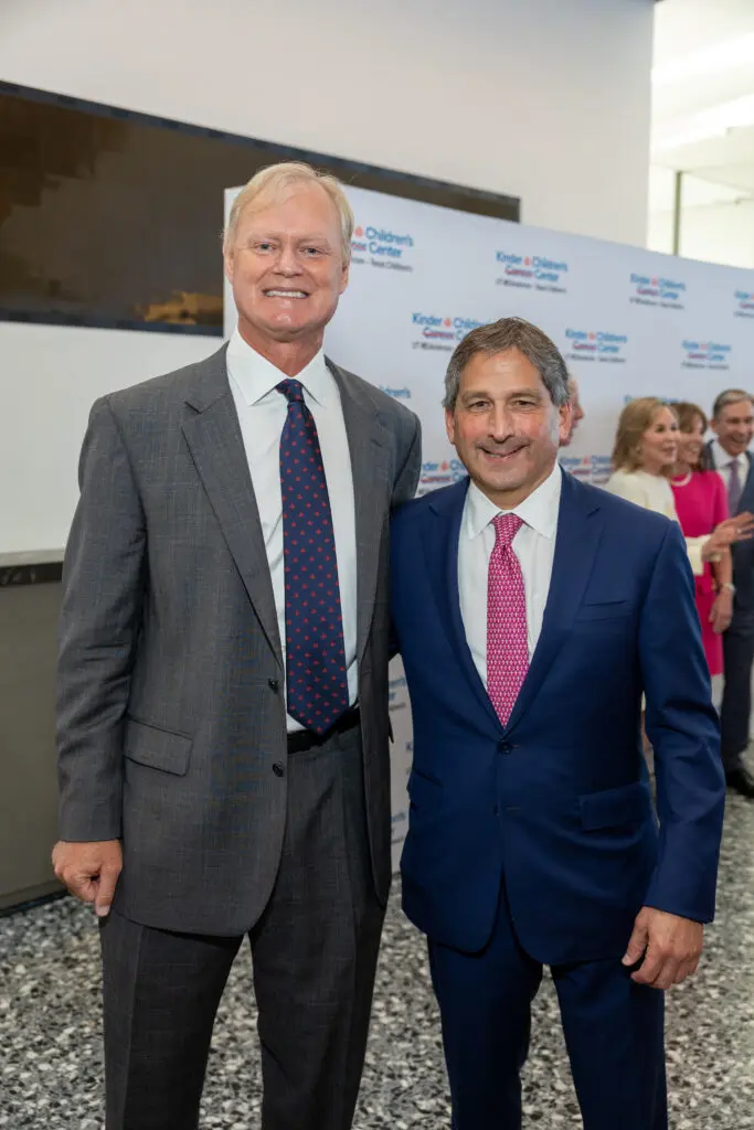 Park Shaper and Kevin P. Eltife (Photo by Jenny Antill)