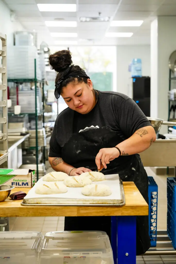 Pastry chef Priscilla Trevino at work in her kitchen. Photo courtesy of Barbacana. 