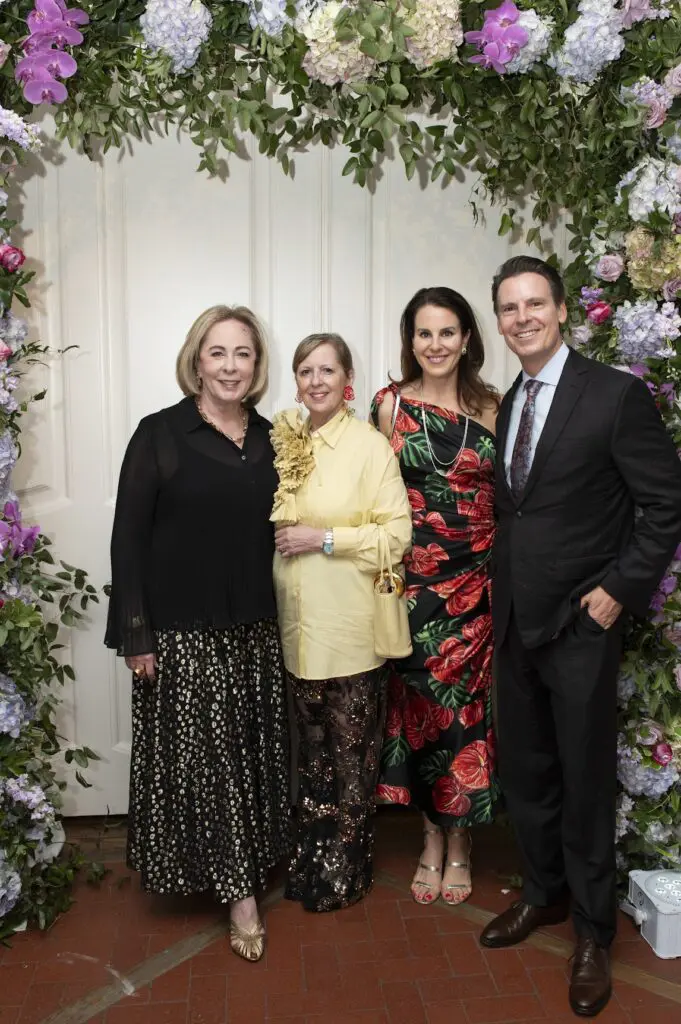 Barbara Buzzell, Jane Weempe, and Rachel and Chris Trowbridge (Photo by Tamytha Cameron and Celeste Cass)