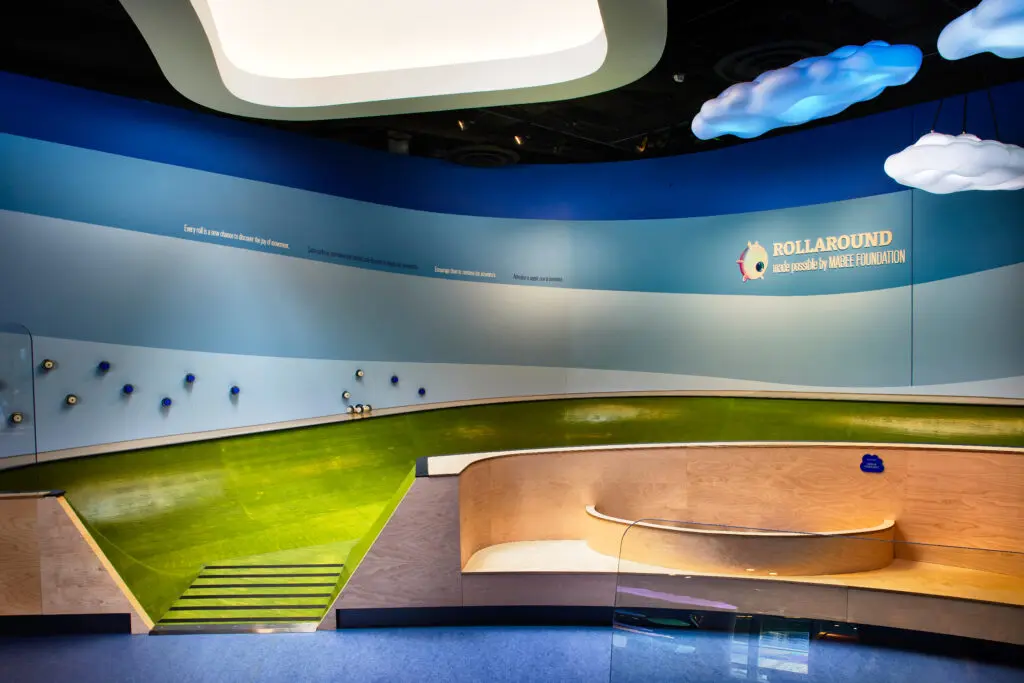 The Rollaround, which was made possible by Mabee Foundation (Photo by John Smith)