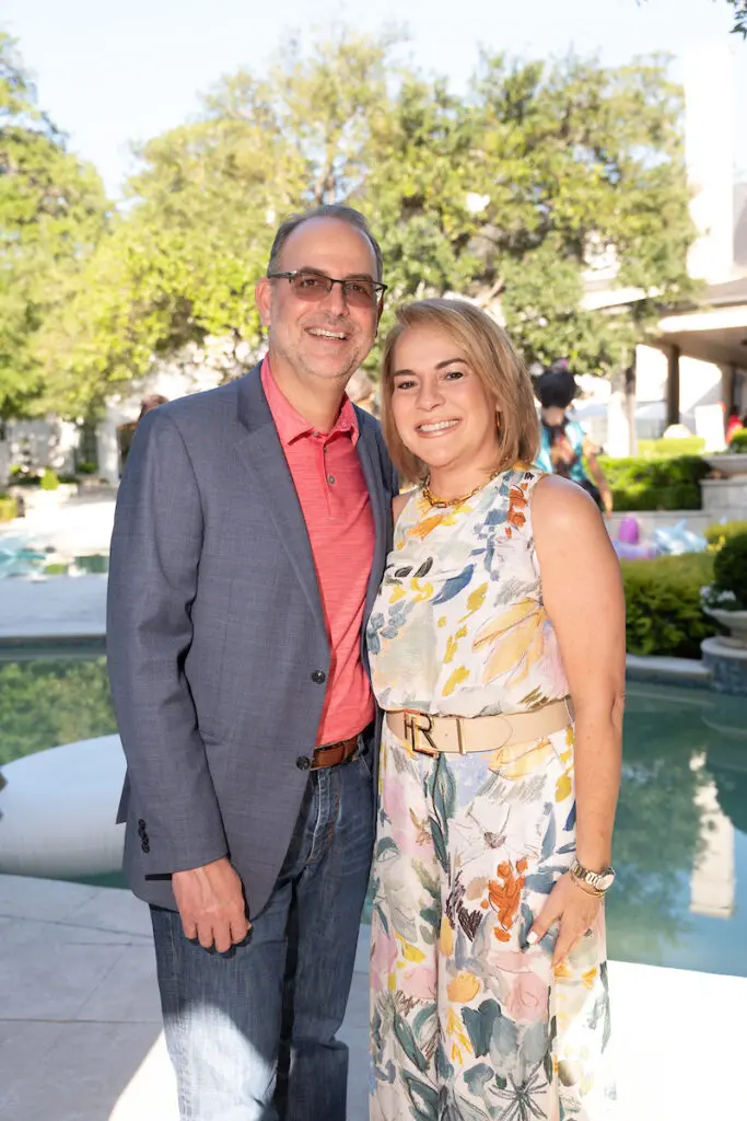 Rosi & Jorge Hernandez at Legacy's Cinco de Mayo fiesta.