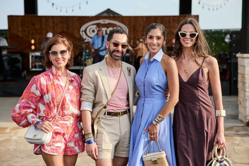 Stacey Lindseth, Fady Armanious, Zinat Ahmed, Ally Ehrman at the 13th annual CrawFest  (Photo by courtesy of Cotton Holdings)