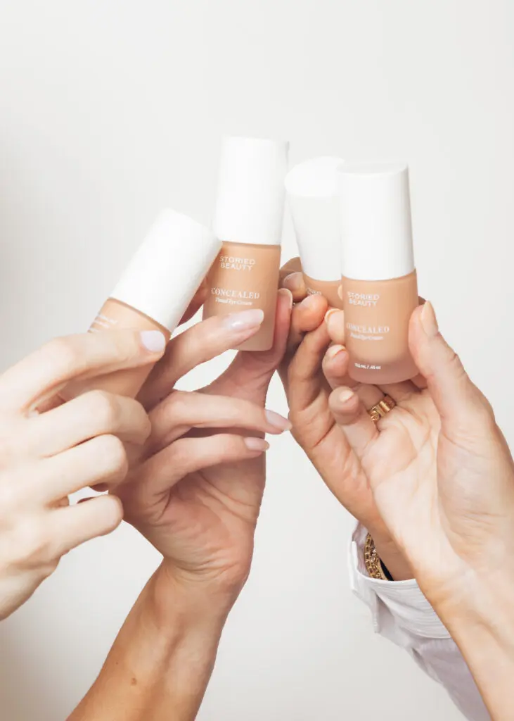 CONCEALED is Storied Beauty's first product launch, ushering in a new chapter that celebrates real life, real skin, and products that truly deliver.