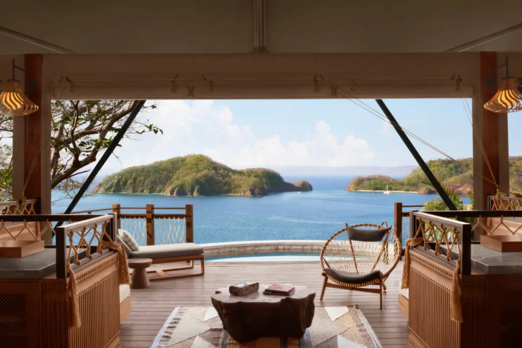 Three luxury treetop tents offer a glamping option with incredible views at Nekajui. (Courtesy)