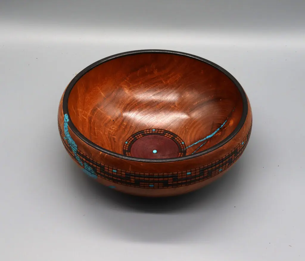 A woodworking bowl is one of the prizes for the scavenger hunt. (Photo courtesy of Ardest Gallery)