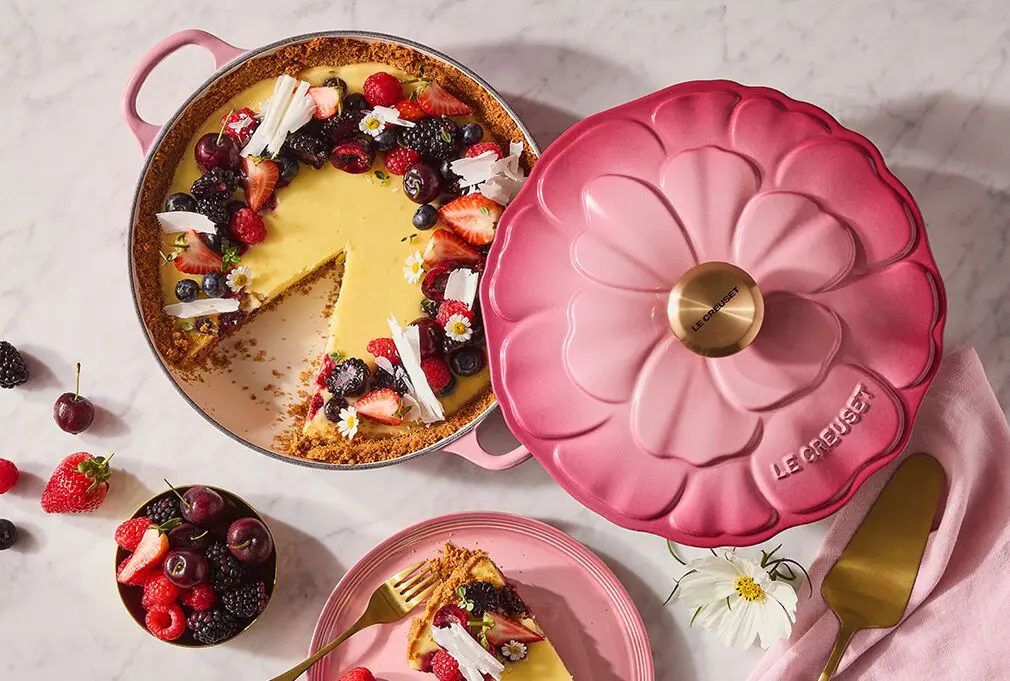 A Colorful French Kitchen Coup For The Woodlands Area — Le Creuset