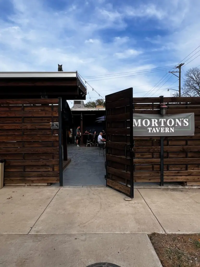 Fans of Twilite Lounge can once again enjoy that familiar outdoor patio and spacious indoor bar — now revived as part of newcomer Morton’s Tavern. (Courtesy)