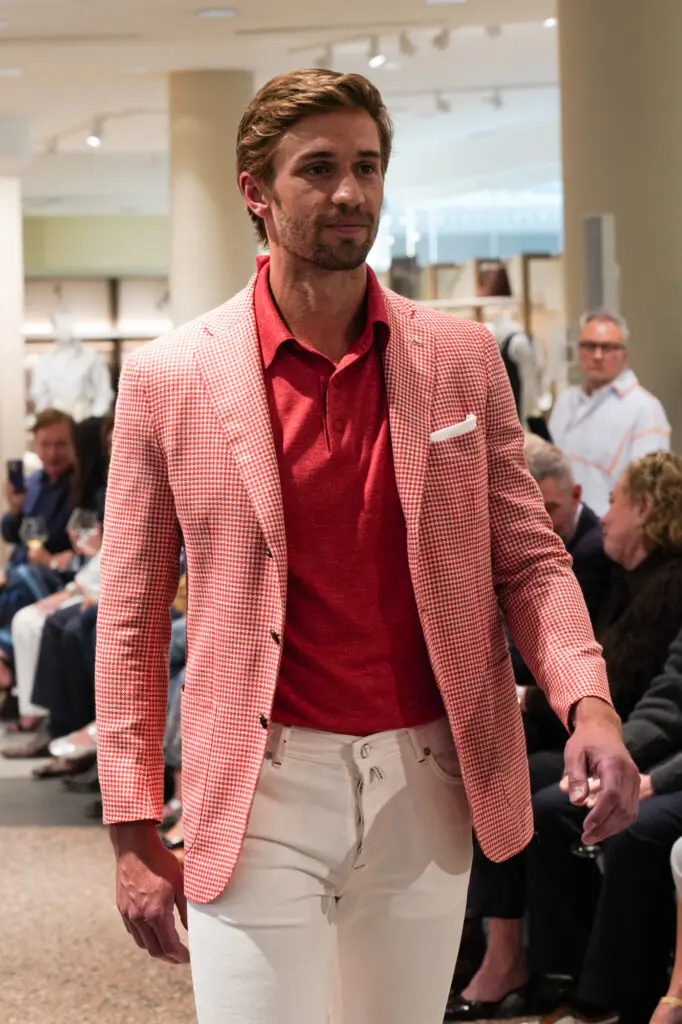 Kiton is a luxury Italian clothing company known for its handcrafted suits, with roots in traditional Italian tailoring. 