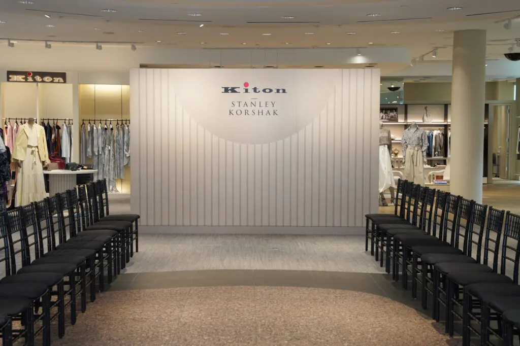 A night of Italian fashion and style themed “A Grand Journey,” the evening at Stanley Korshak focused on the past and future of the Italian brand. 