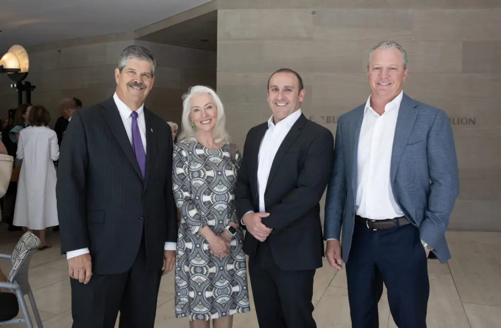 Steve Gray, Debbie Gray, Josh Coury, Carter Tolleson (Photo by Sylvia Elzafon and Thomas Garza)
