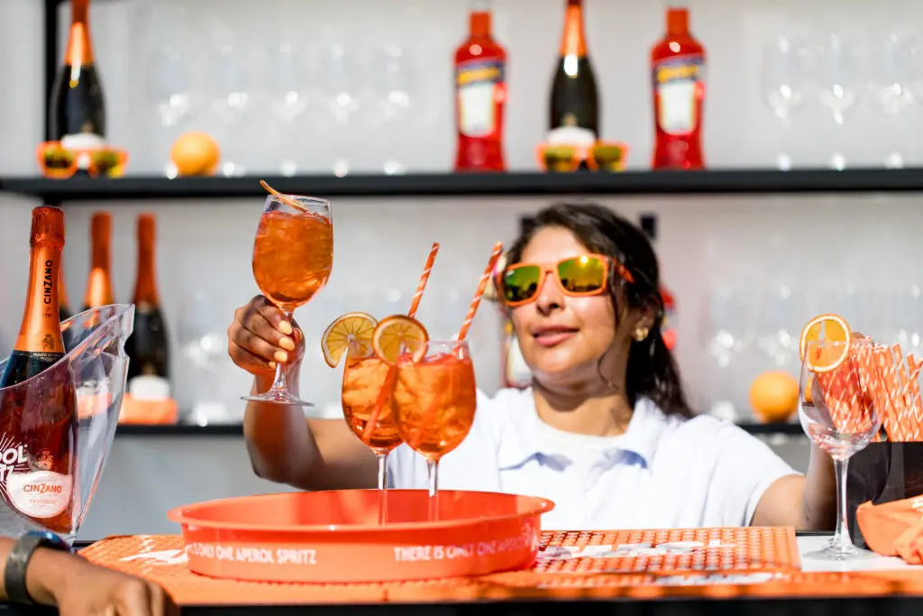 Guests enjoyed bites from the region’s best Tex-Mex chefs (including Aarón Sánchez and Beau MacMillan), Aperol spritzes, and more cocktails at Margaritas & Mariachis. (Photo by Omni PGA Frisco Resort & Spa)