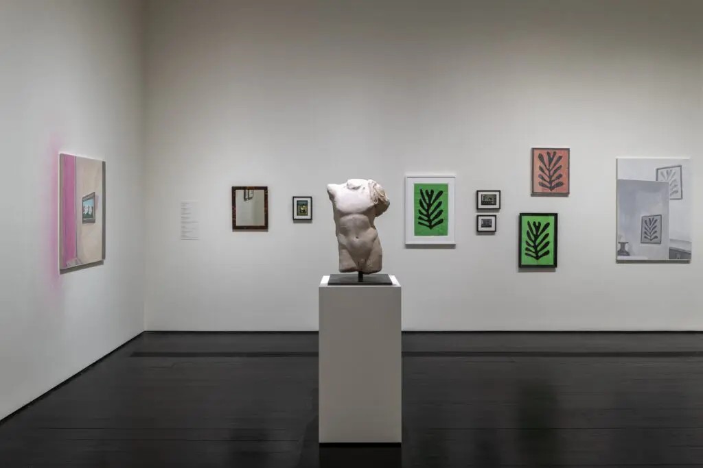 Installation view of “The Space Between Looking and Loving: Francesca Fuchs and the de Menil House” at The Menil Collection. (Photo by Paul Hester)