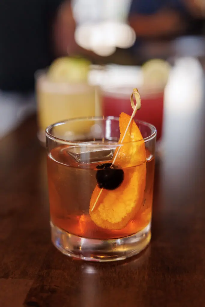 If cocktails aren't your thing, there's also a full bar, beer, and wine at River's. (Courtesy)