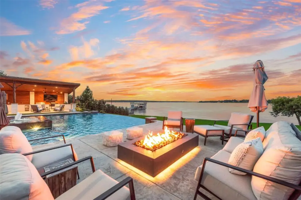 Luxe lake living is a dream come true with this home at 12624 Lake Shore Court North. (Courtesy)