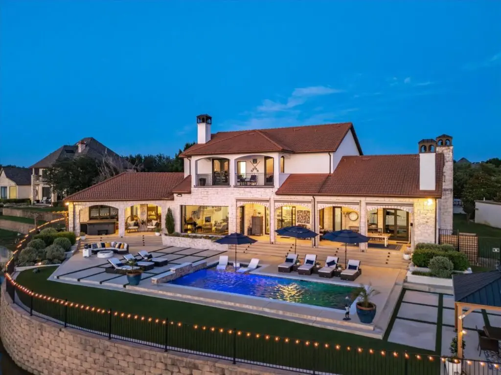 Go on a permanent vacation with this lakefront estate at 12633 Lakeview Court. (Courtesy)