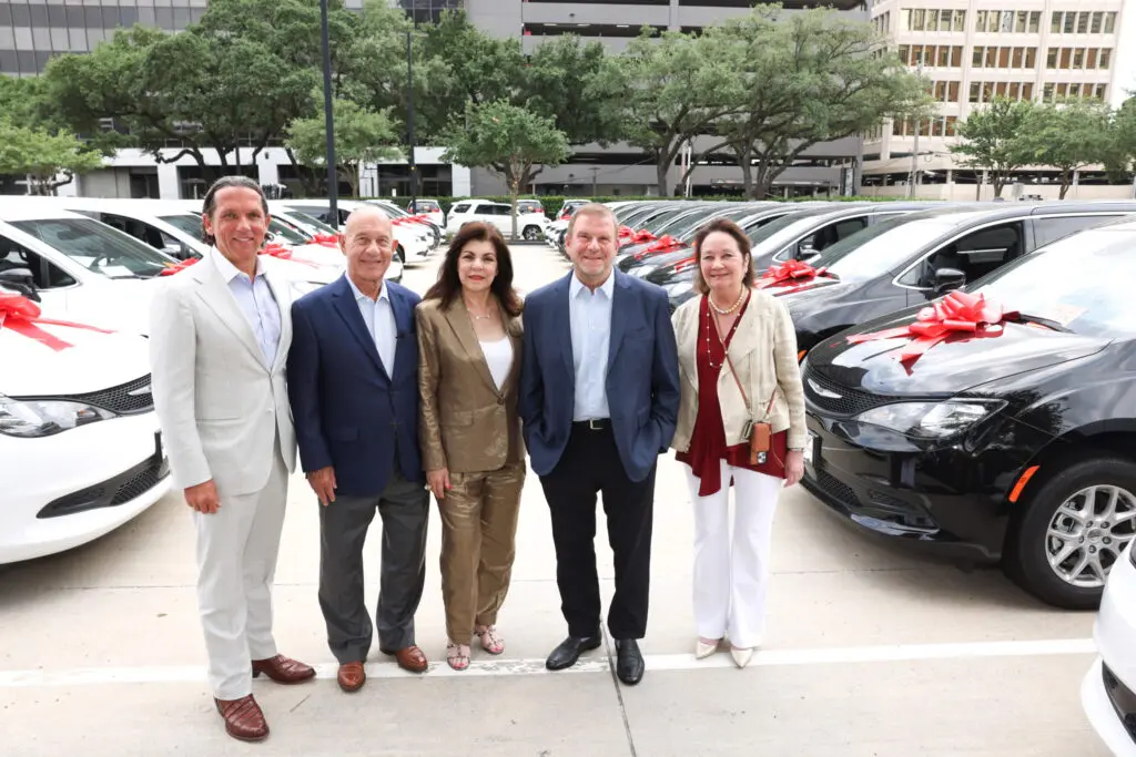 Tony Buzbee, Tilman Fertitta, Mayor John Whitmire