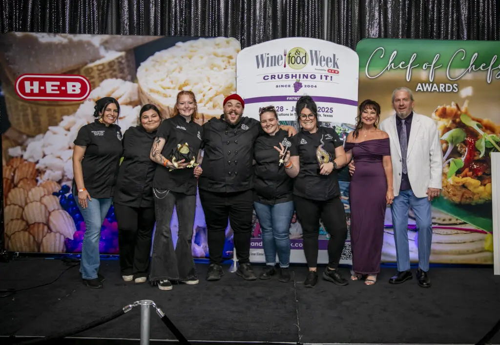Alchemy Bake Lab won People's Choice in the Dessert category at the 2025 Grand Tasting and Chef Showcase. (Photo by Food and Vine Time Productions)